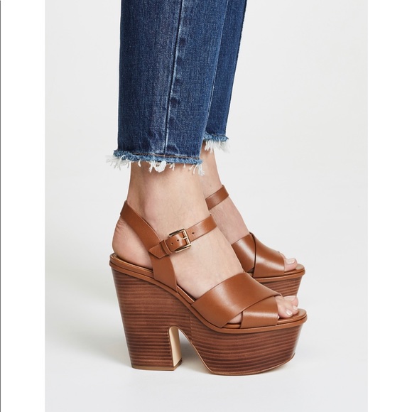 Michael Kors wedges Divia shoes platforms sandals - Picture 3 of 8
